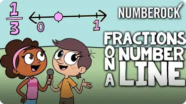 Fractions on a Number Line book