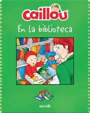 Caillou en la biblioteca