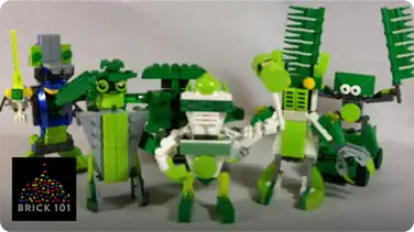 How To Build Green LEGO Robots book