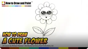 How to Draw a Cute Flower book