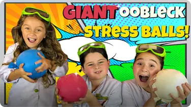 How to Make Giant Oobleck Stress Balls! book