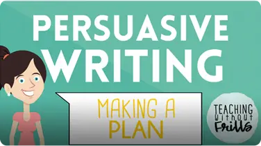 Persuasive Writing for Kids: Planning and Pre-Writing book