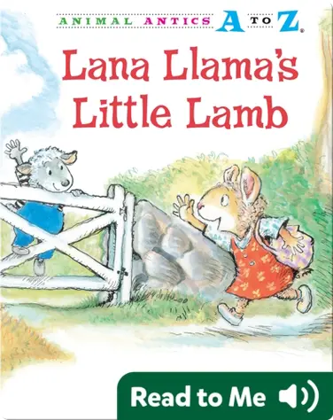Lana Llama's Little Lamb book