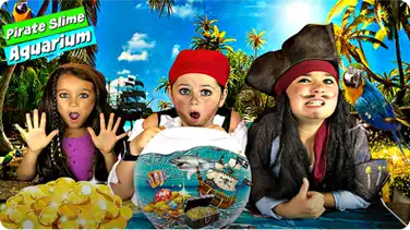 How to Make a Pirate Slime Aquarium! book