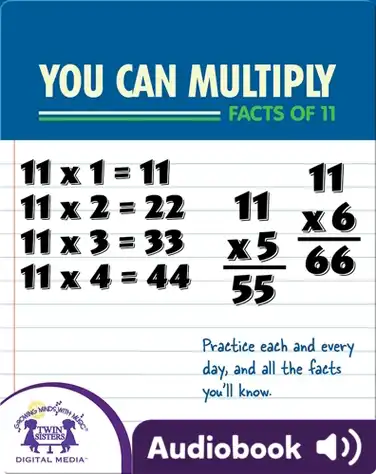 You Can Multiply Facts of 11 book