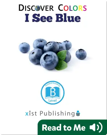 Discover Colors: I See Blue book