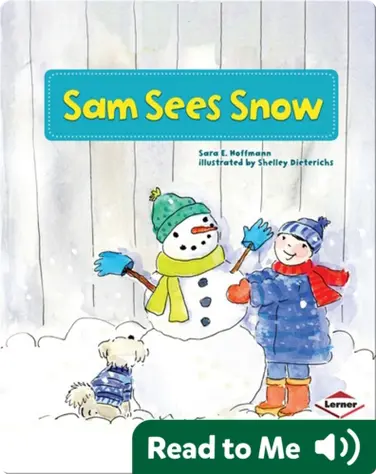 Sam Sees Snow book