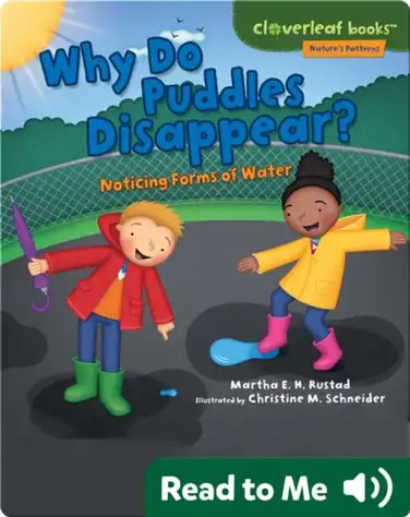 Why Do Puddles Disappear?: Noticing Forms of Water book