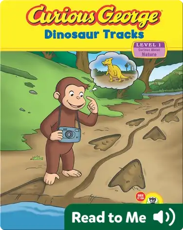 Curious George: Dinosaur Tracks book