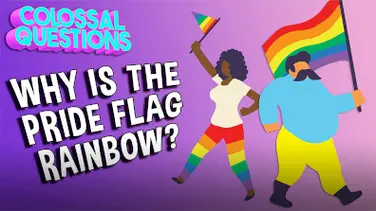 Colossal Questions: Why Is the Pride Flag Rainbow? book