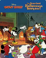 Disney Mickey Mouse: The Scariest Halloween Story Ever! Read-Along Storybook