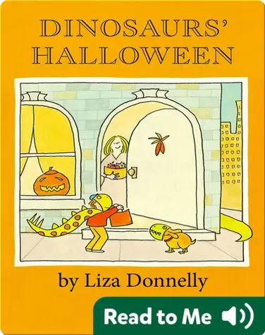 Dinosaurs' Halloween book