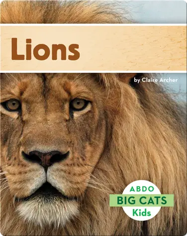 Big Cats: Lions book
