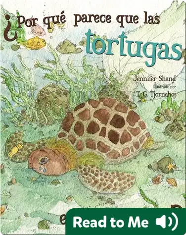 ¿Por qué parece que las tortugas están llorando? book