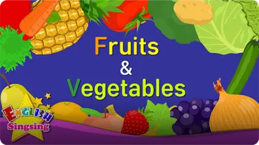 Kids Vocabulary: Fruits & Vegetables book