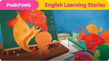 Little Octopus Went to School (English Learning Stories) book