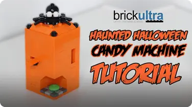 Haunted Halloween LEGO Candy Machine Tutorial & Instructions book