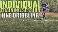 Line Dribbling to Improve Skill Fast | Individual Training Session