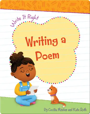 Writing a Poem book