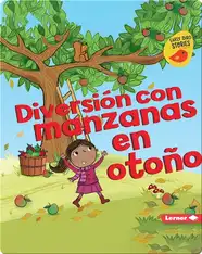Diversión con manzanas en otoño