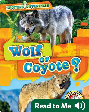 Wolf or Coyote? book