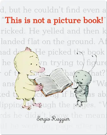 This is not a picture book! book