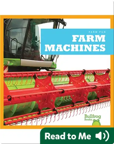 Farm Fun: Farm Machines book