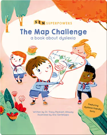 The Map Challenge: A Book about Dyslexia book