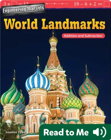 Engineering Marvels: World Landmarks: Addition and Subtraction book