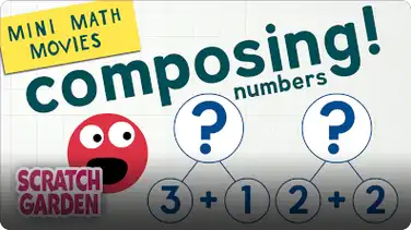 Mini Math Movies: Composing Numbers & Decomposing Numbers! book