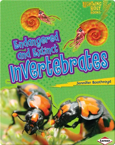 Endangered and Extinct Invertebrates book