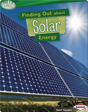 Finding Out about Solar Energy book