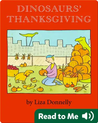 Dinosaurs' Thanksgiving book