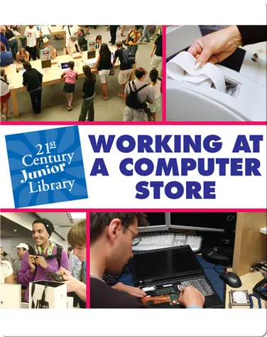 Working At A Computer Store book
