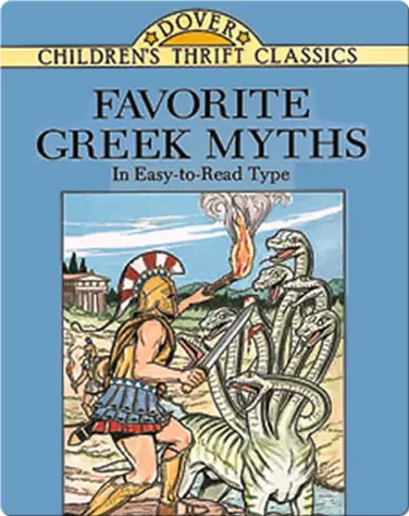 Favorite Greek Myths in Easy-to-Read Type book