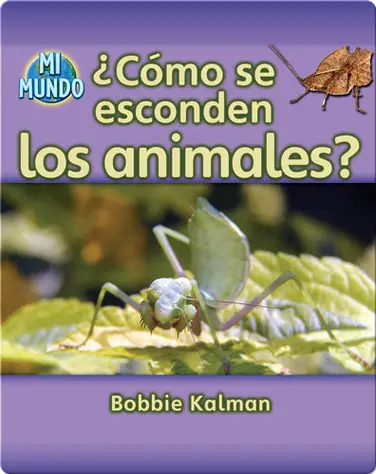 ¿Cómo se esconden los animales? book