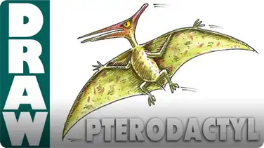How to Draw a Pterodactyl book