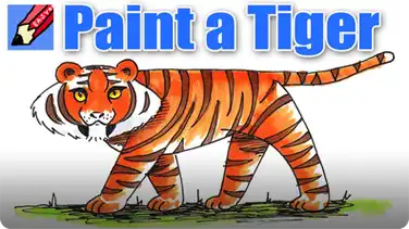 How to Paint a Tiger Real Easy book
