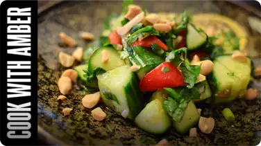 Refreshing Thai Cucumber Salad | Cook With Amber book