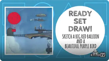 Ready Set Draw | A Balloon and Bird from the JOURNEY Trilogy book