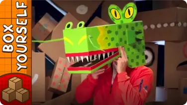 Cardboard Dragon Mask - Crafts Ideas For Kids book