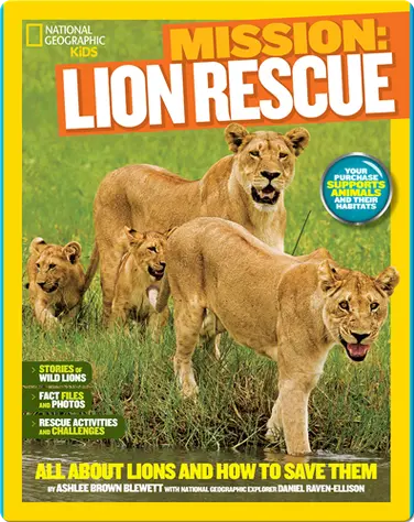 National Geographic Kids Mission: Lion Rescue book