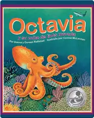 Octavia y su nube de tinta morada