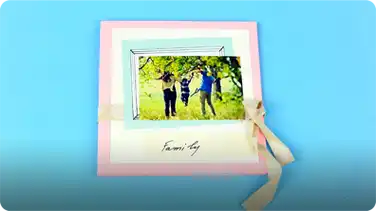 DIY Family Scrapbook book