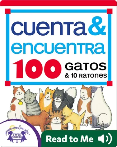 Cuenta & Encuentra 100 Gatos & 10 Ratones book