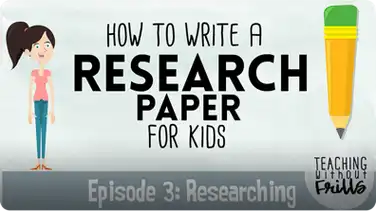 Writing a Research Paper: Researching book