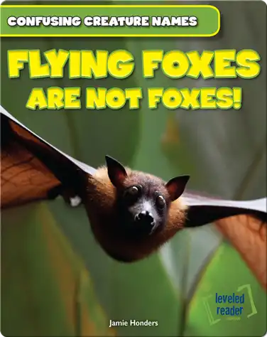Flying Foxes Are Not Foxes! book