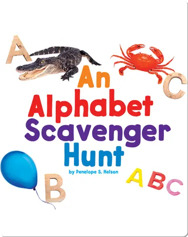 An Alphabet Scavenger Hunt book