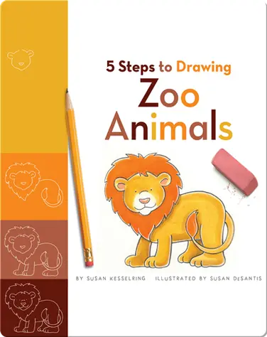 5 Steps to Drawing Zoo Animals book