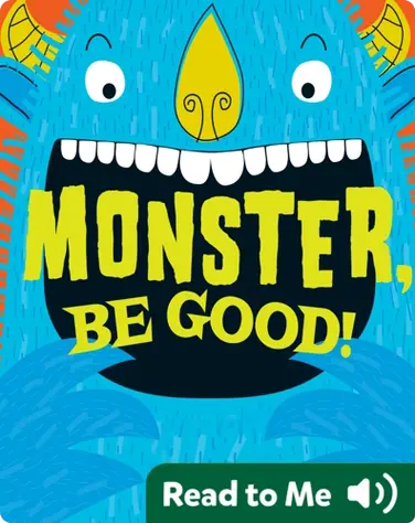 Monster, Be Good! book